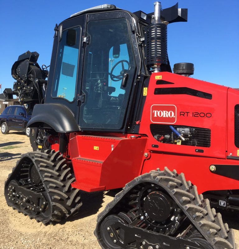 Toro Introduces New Riding Trencher Cab Option