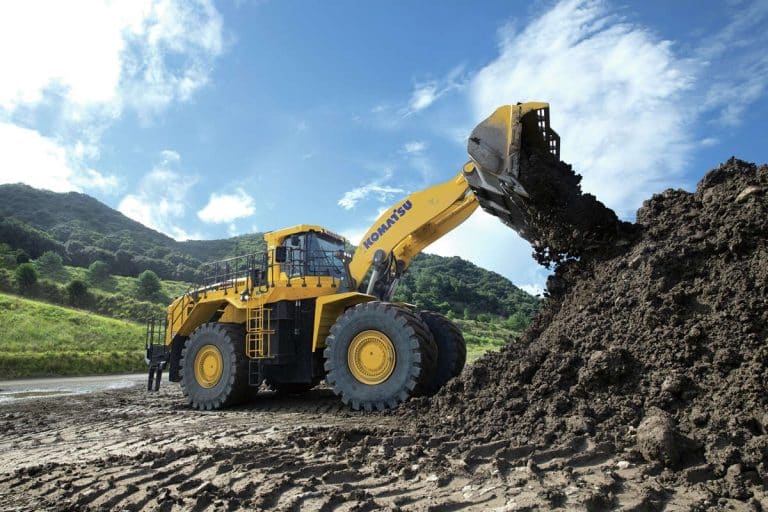 Komatsu Introduces New WA700-8 Wheel Loader