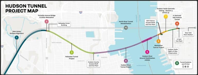 NUCA Supports Releasing Funds For Hudson Tunnel Project