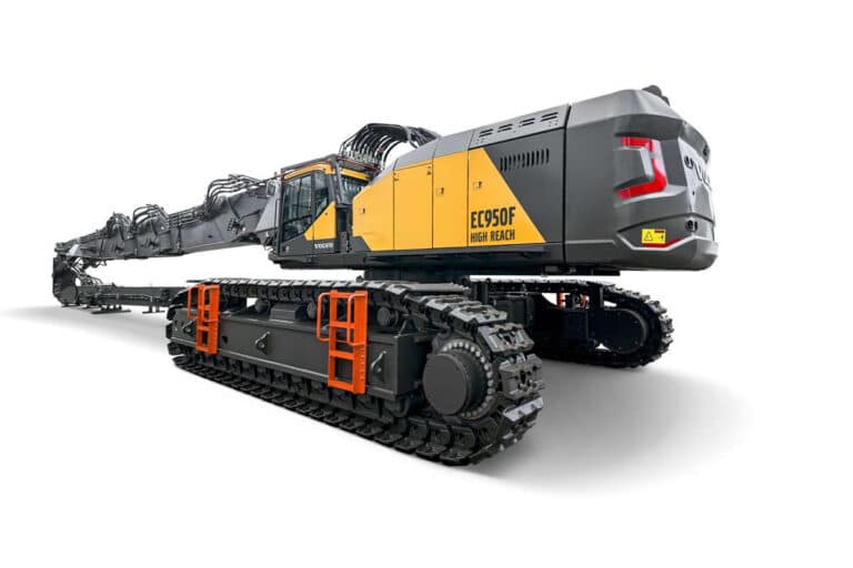 Volvo Construction Equipment Unveils EC950 High Reach