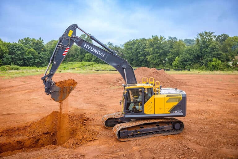 Hyundai Introduces HX210L Excavator