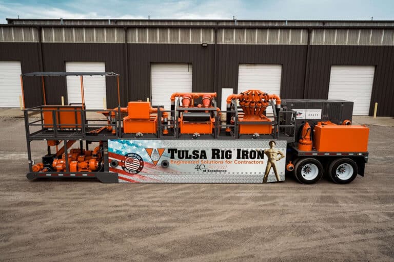 Tulsa Rig Iron Introduces New MCS-700 Mud Recycling System