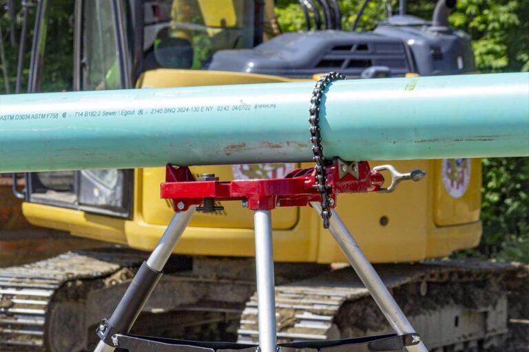 A More Portable Tripod Pipe Vise for Utility Contractors