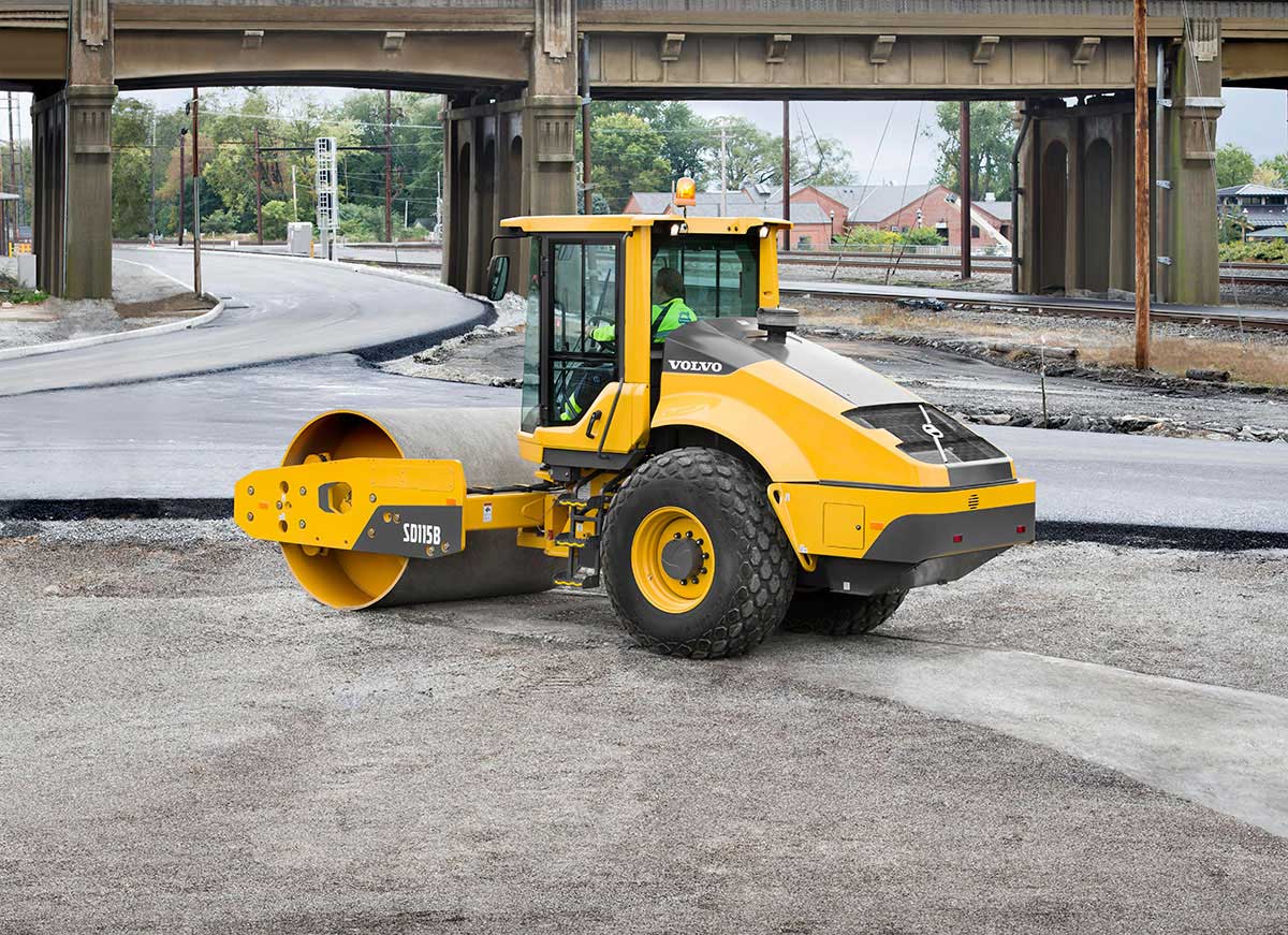 Volvo SD115 soil compactor
