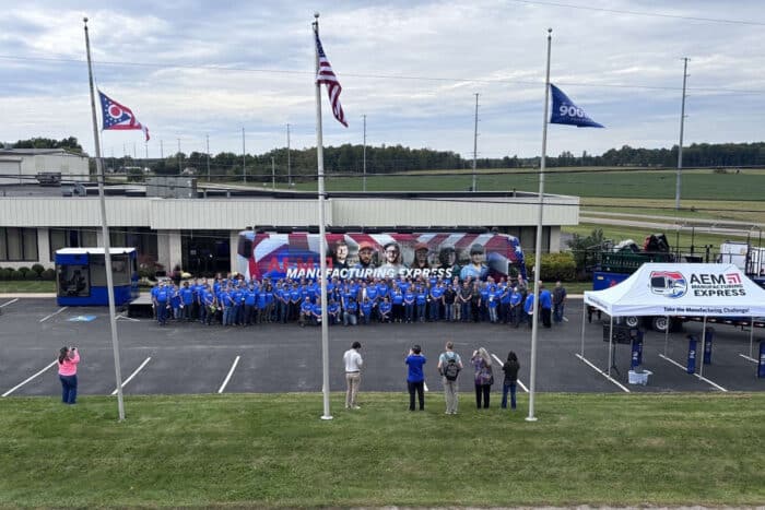 AEM Manufacturing Express Celebrates American Augers Workforce in Ohio